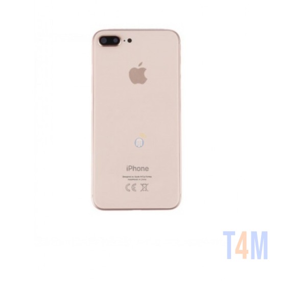 TAMPA TRASEIRA COMPLETE WITH FRAME APPLE IPHONE 8 PLUS (5.5")  GOLD